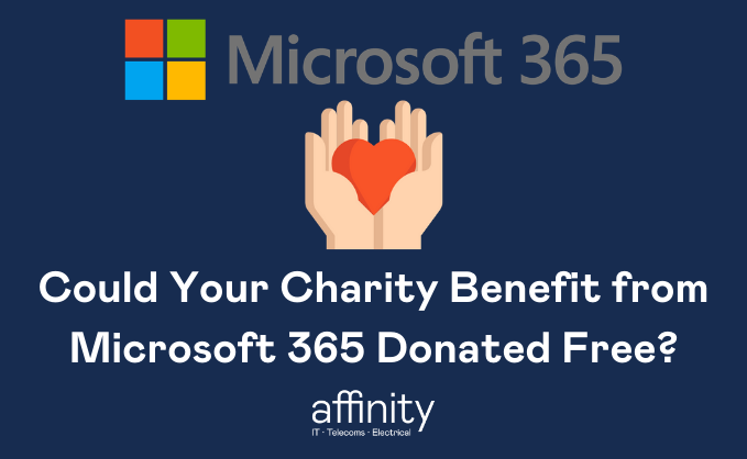 Microsoft 365 for Charities logo