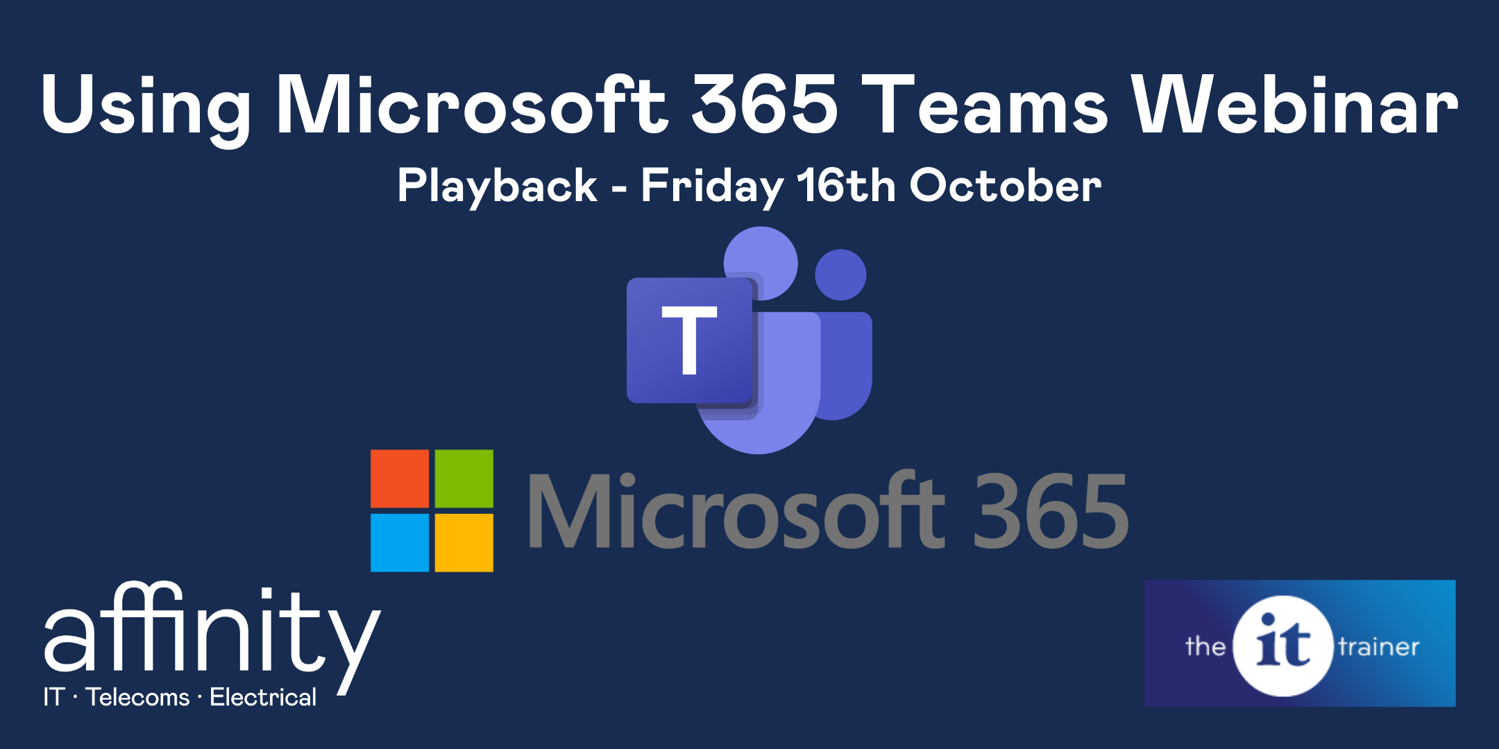 Using Microsoft 365 Teams - The New Bits! logo