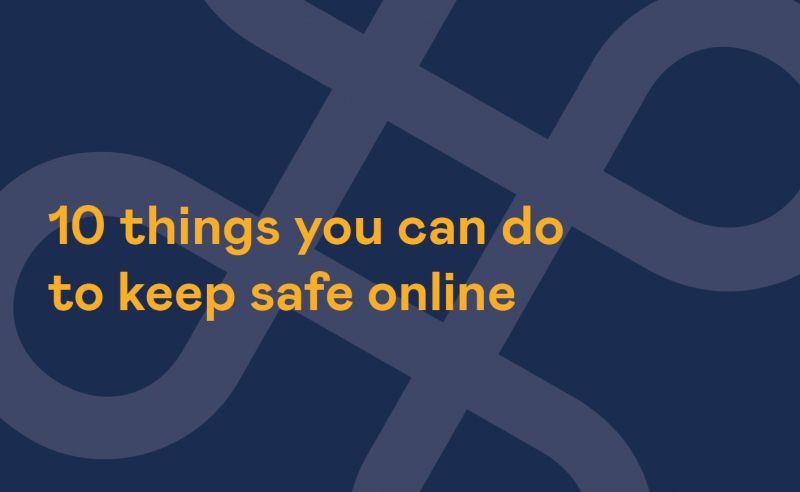 10 things you can do to keep safe online
